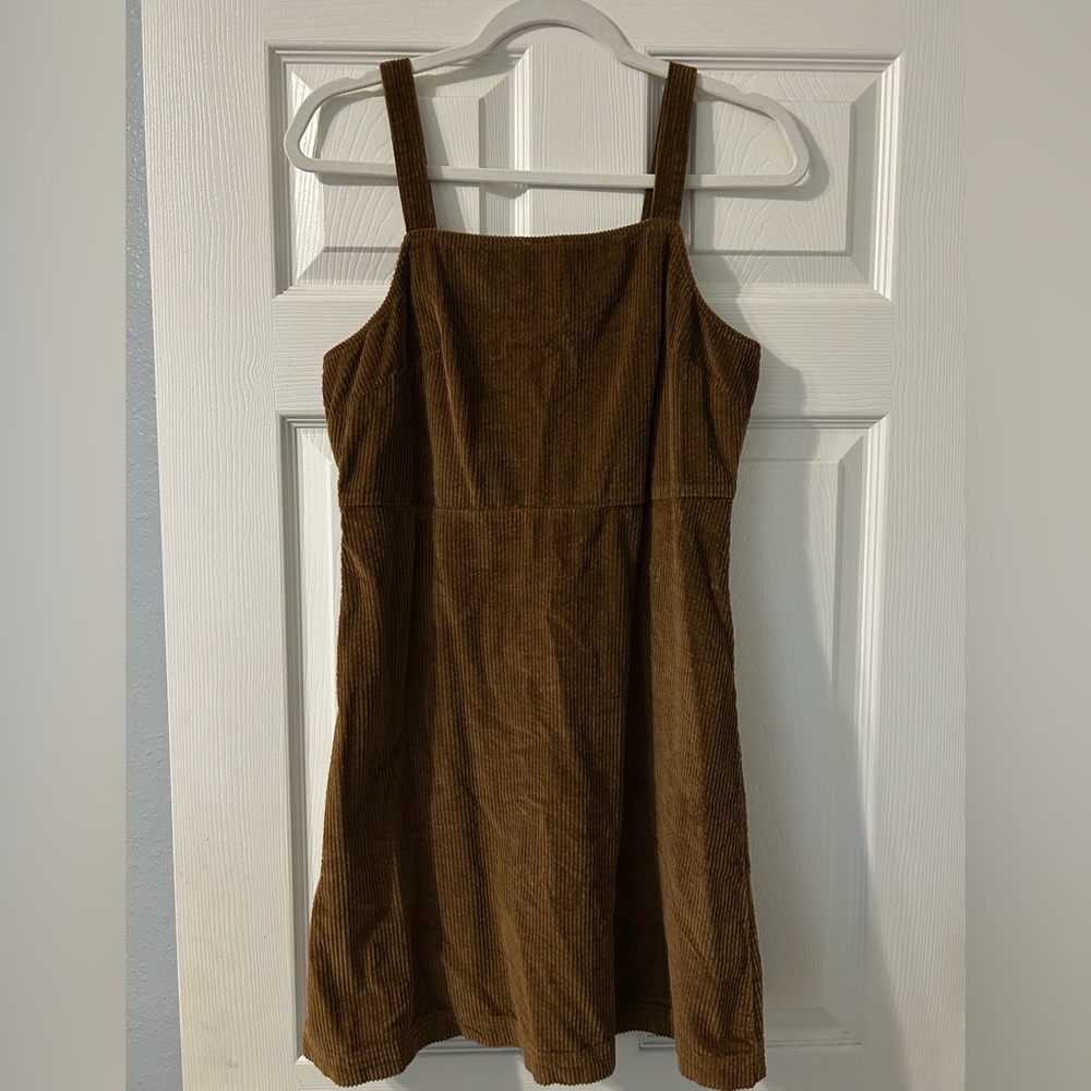 AE brown corduroy dress